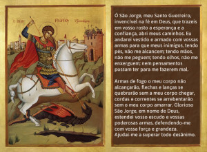 Oração original de São Jorge