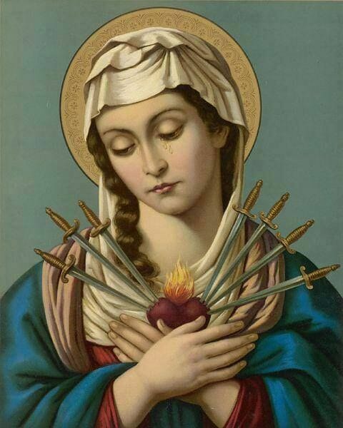 7 dores de maria