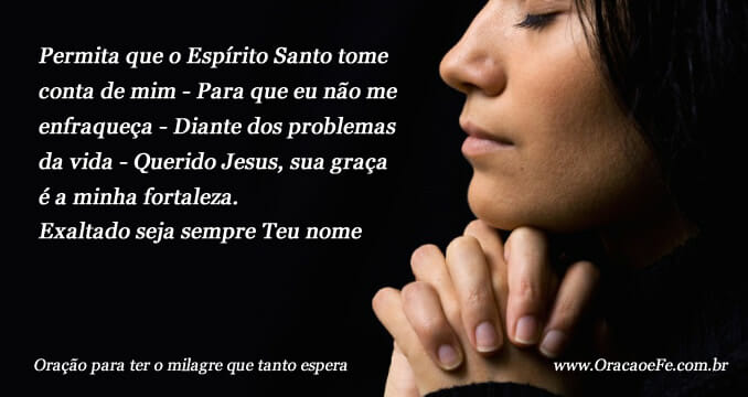 oracao forte