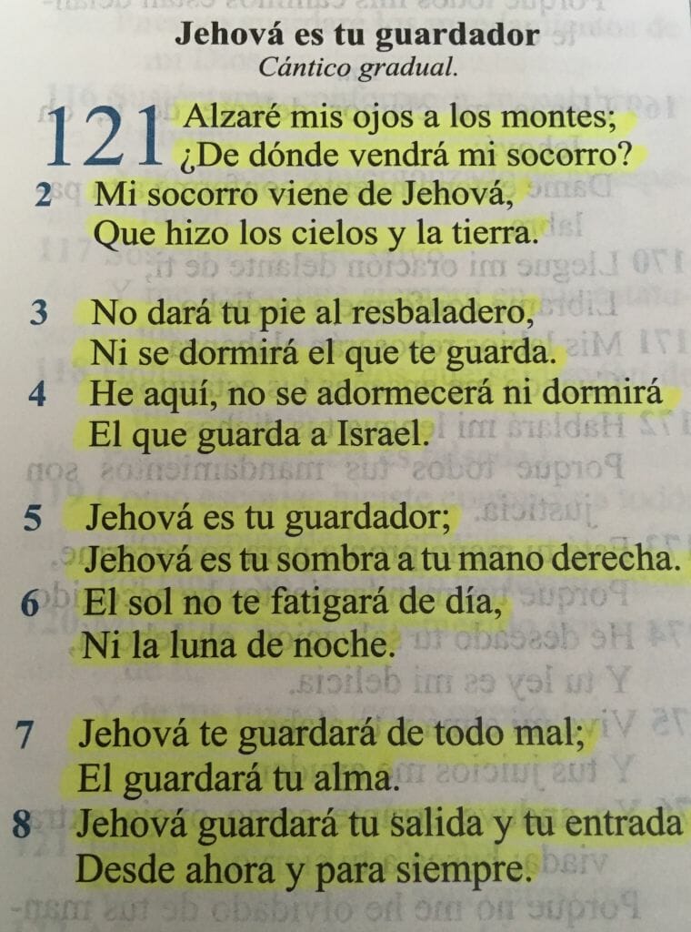 SALMO 121