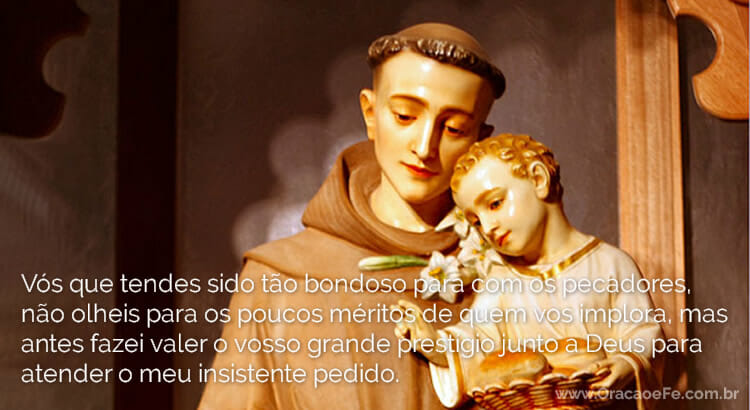 ORAÇÃO DE SANTO ANTÔNIO